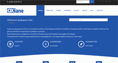 Desktop Screenshot of oxiane.com